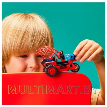 Конструктор LEGO Marvel Spiderman 10781 Майлз Моралес: техно-трайк Человека-Паука картинка 7